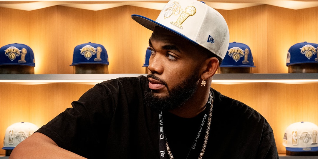 Karl-Anthony Towns Launches New Era Knicks 2026 Championship Cap Collection