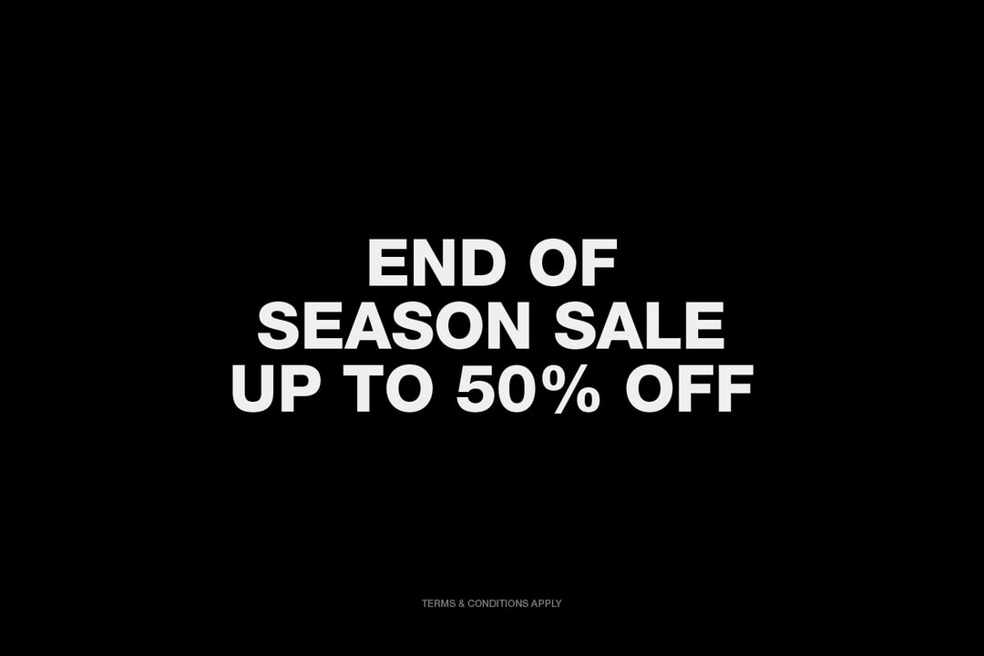 End of Season Sale