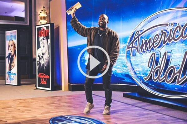 Kanye West 參加 American Idol 完整版視頻釋出