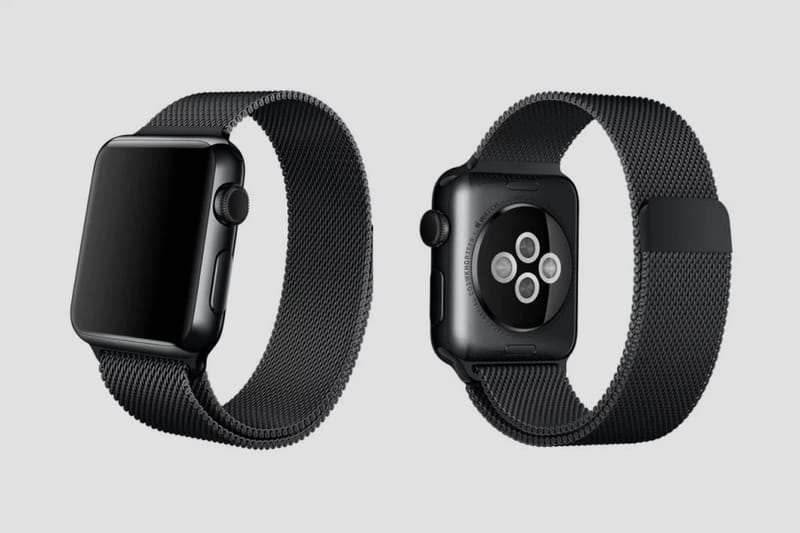 Apple Watch 全黑 Milanese Loop 即將推出