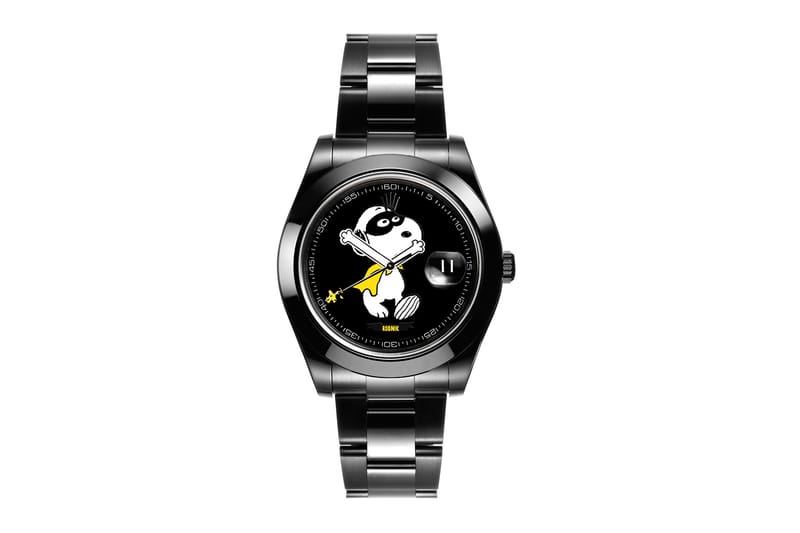 Snoopy x Bamford Watch Department x Rolex 41mm Datejust 聯名定製腕錶