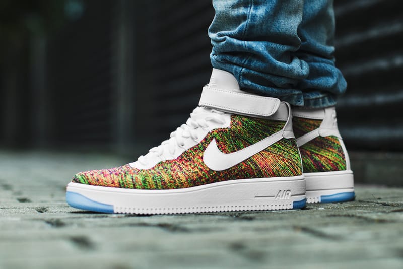 air force 1 flyknit mid