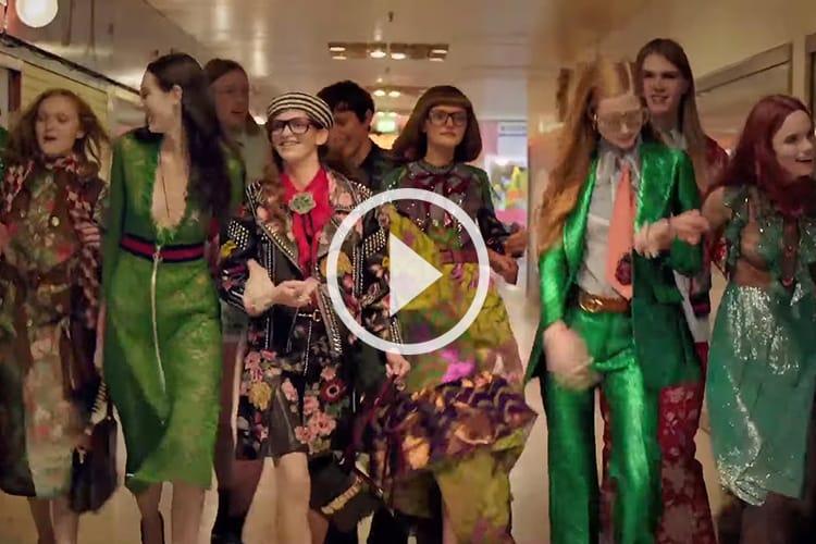 Gucci 2016 春夏宣傳片－重塑 1970 年代柏林流行文化光景