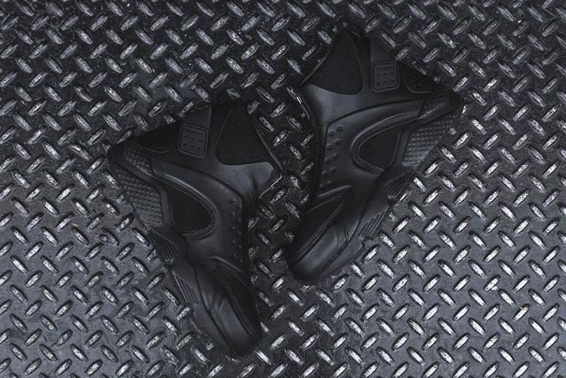 Nike WMNS Huarache Run Mid PRM 全黑配色