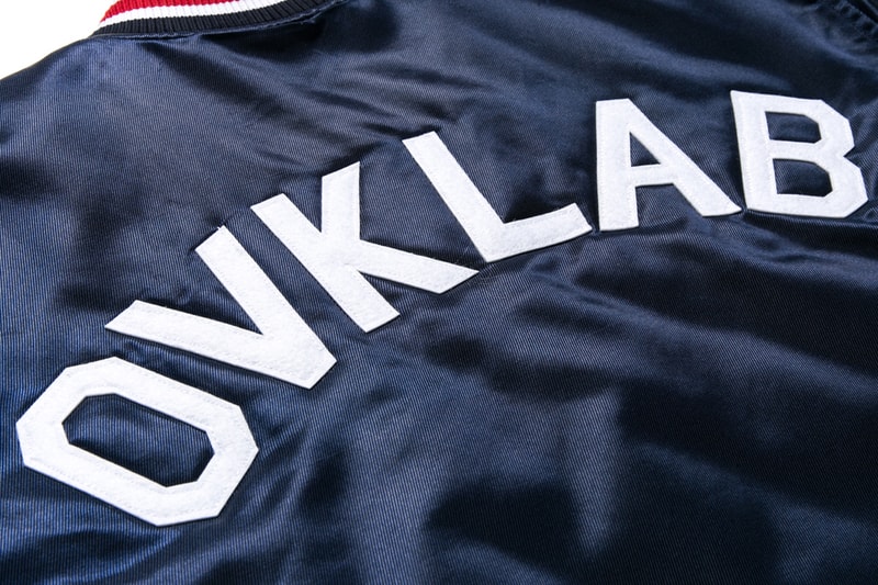 台灣獨佔 OVKLAB x Champion 2015 秋冬聯名棒球褸