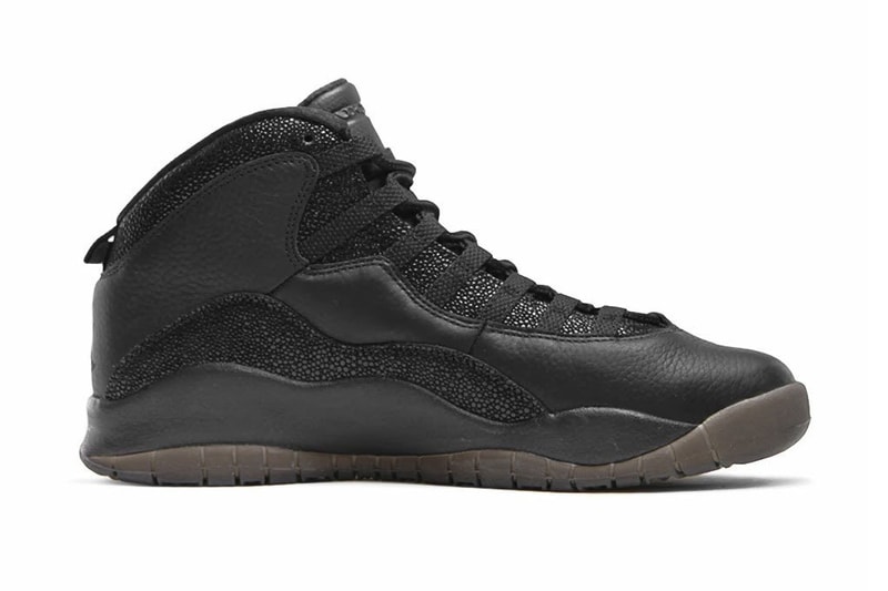 OVO x Air Jordan 10 全黑配色或將在 NBA 全明星周末期間發售