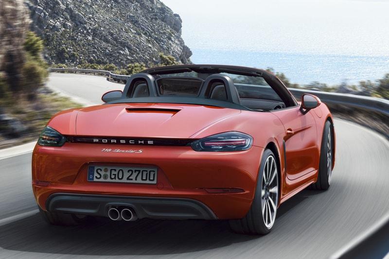 Porsche 發佈 718 Boxster & 718 Boxster S 跑車