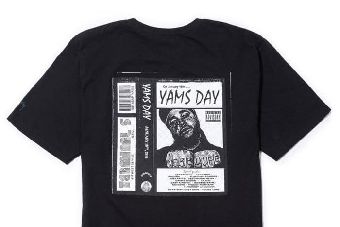 Stussy 推出「YamsDay」紀念版 T-Shirt