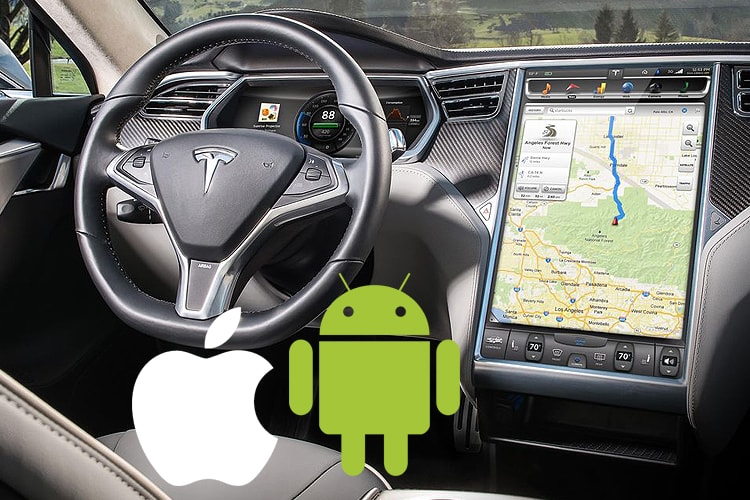 Tesla, Electronic Cars, Model X, iPhone, Android
