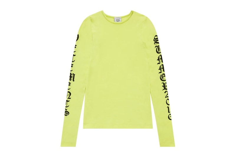 VETEMENTS 系列突發登陸 Dover Street Market 網店