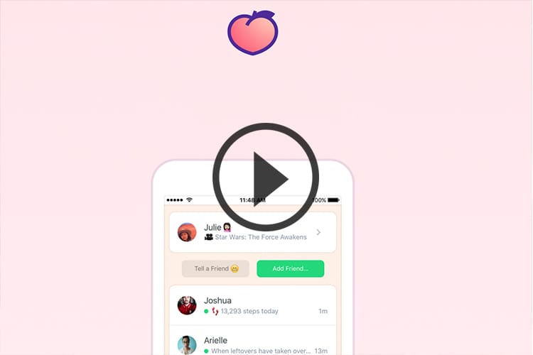 潮人之象徵－ 立即安裝橫掃歐美通訊 App Peach 