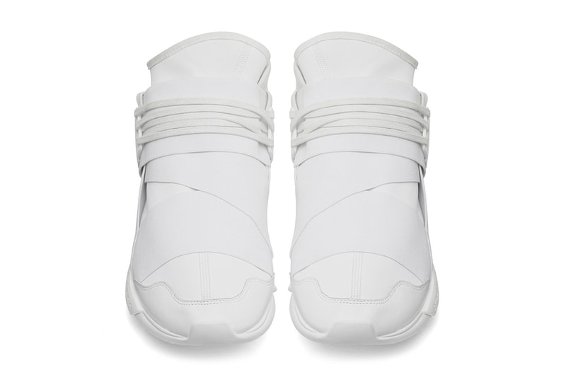 Y-3 Qasa High 全白配色設計