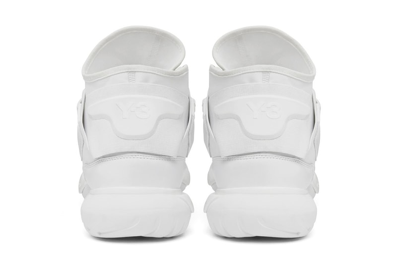 Y-3 Qasa High 全白配色設計