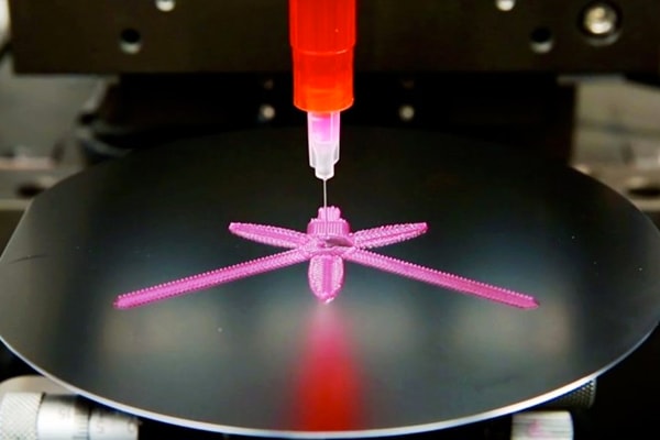 哈佛大學測試 4D 變形打印技術