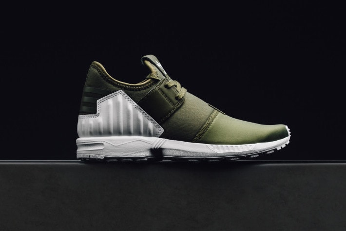 adidas Originals ZX Flux Plus 全新配色設計「Olive Cargo」