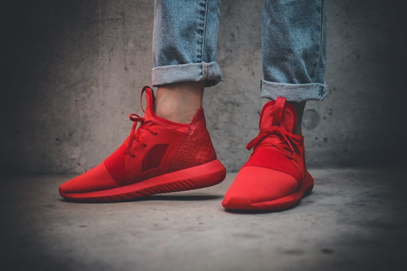 adidas Originals Tubular Defiant 全紅配色