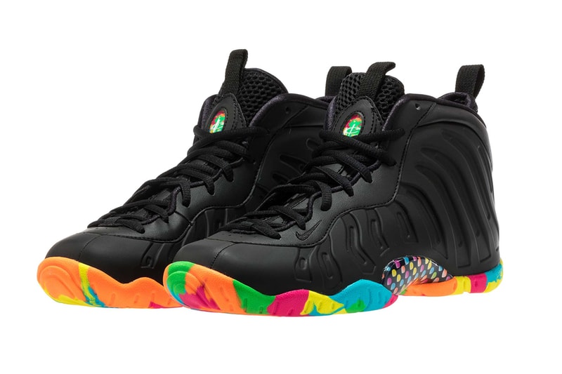 air foamposite black onefruity pebbles