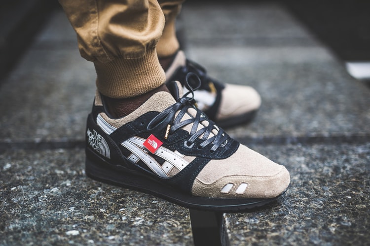 The North Face x ASICS Tiger GEL-Lyte III 聯名概念定製鞋款