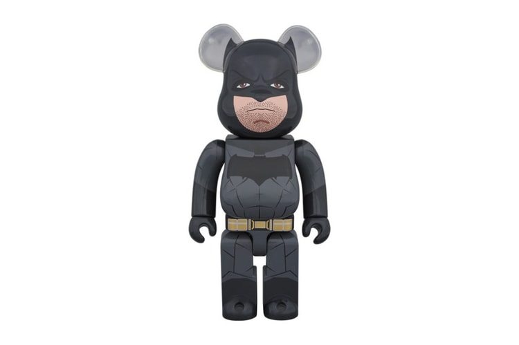 《Batman v Superman: Dawn of Justice》x Medicom Toy 聯名 400% Batman Bearbrick 玩偶