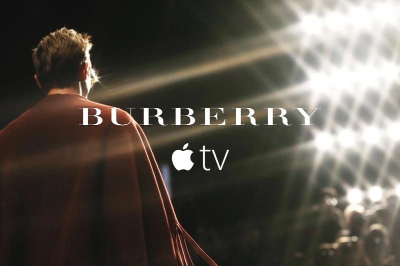 Burberry 將通過 Apple TV 第一時間售賣秀場服裝