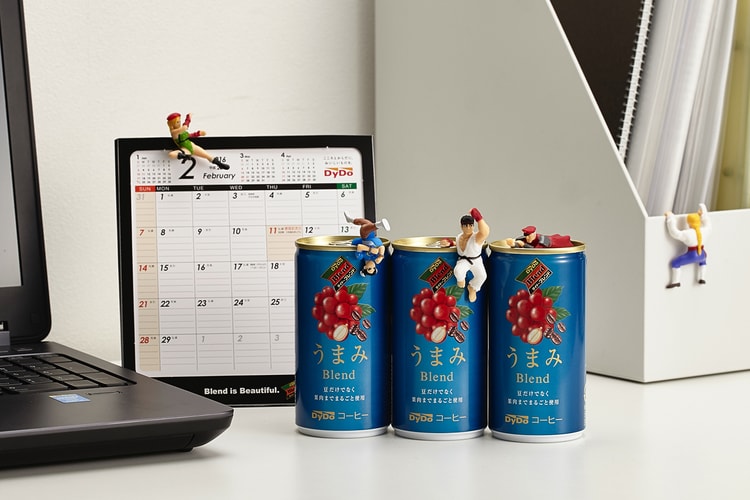 DyDo x《Street Fighter V》隨飲品附送角色杯緣子