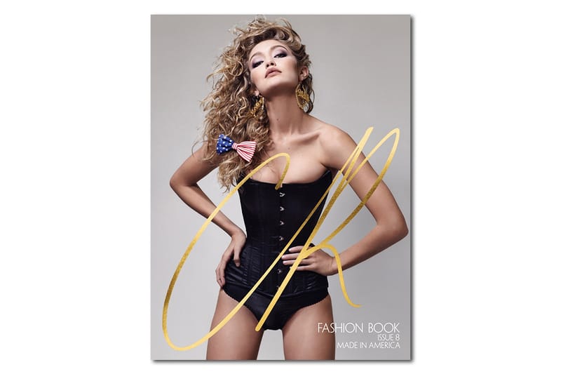Gigi Hadid 登上《CR Fashion Book》第  8 期封面