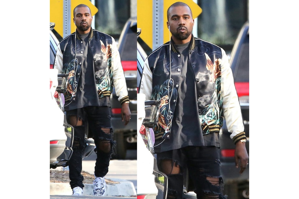 Kanye West Wearing A Pair Vans HYPEBEAST