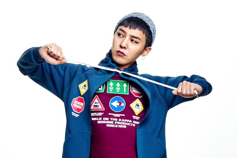 Kappa 宣佈 G-DRAGON 成為品牌最新形象代言人