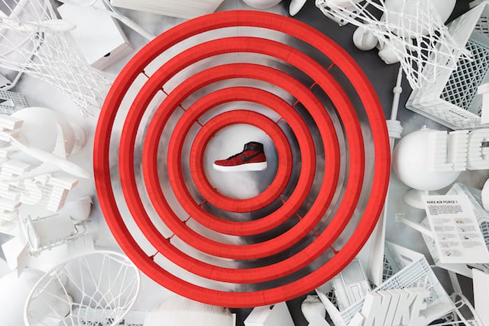 多倫多 Livestock NBA 明星賽期間限定  Air Force 1 展覽開催