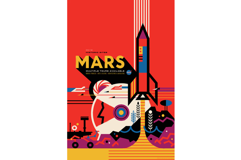 NASA JPL 打造未來星際旅行海報系列