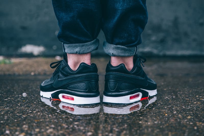 nike air max bw premium black crimson