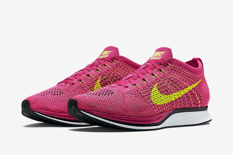 nike flyknit racer fireberry