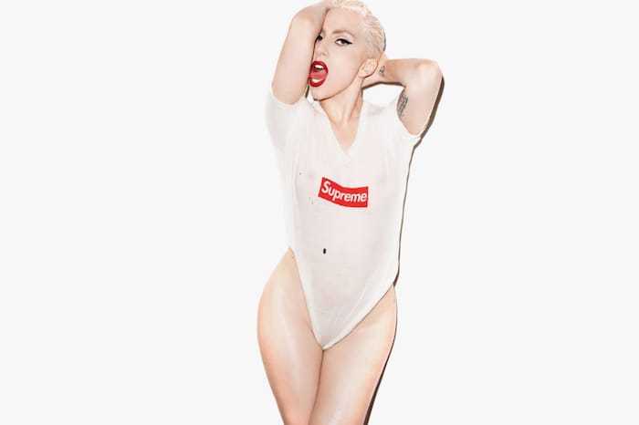 lady gaga supreme tee