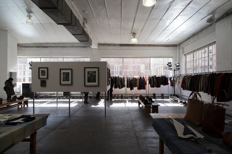 visvim 2016 fall winter showroom new york