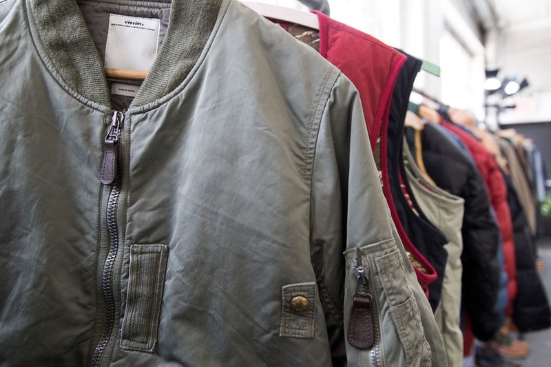 visvim 2016 fall winter showroom new york