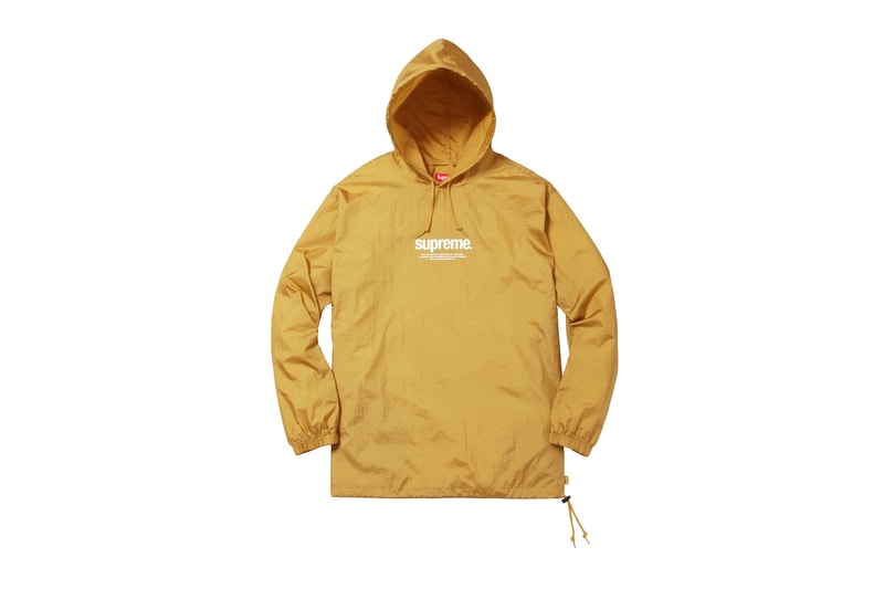 Supreme 2016 春夏外套系列