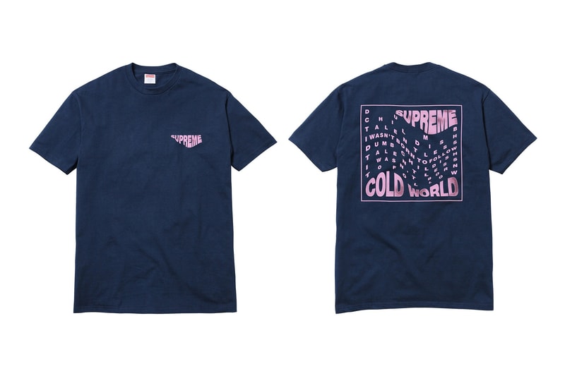 Supreme 2016 春夏 T-Shirt 系列