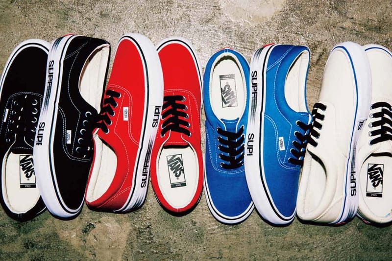 《PRODISM》曝光 Supreme x Vans 全新聯名 Era 系列