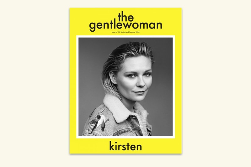 《the gentlewoman》第 13 期封面人物 - Kirsten Dunst