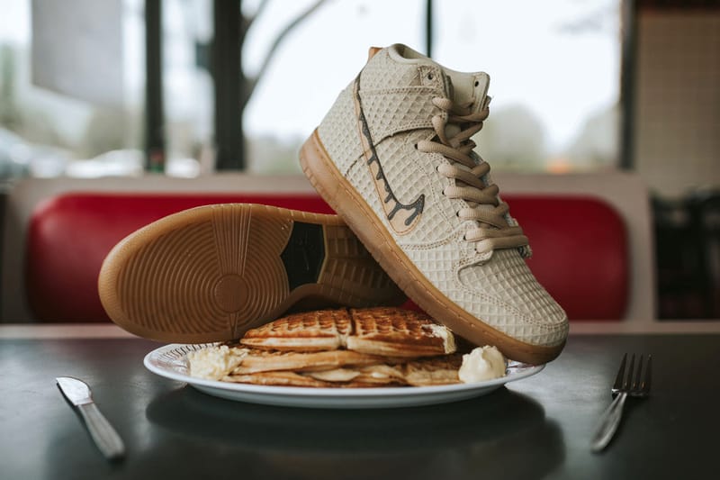 近賞 Nike SB Dunk High 全新配色設計「Waffle」