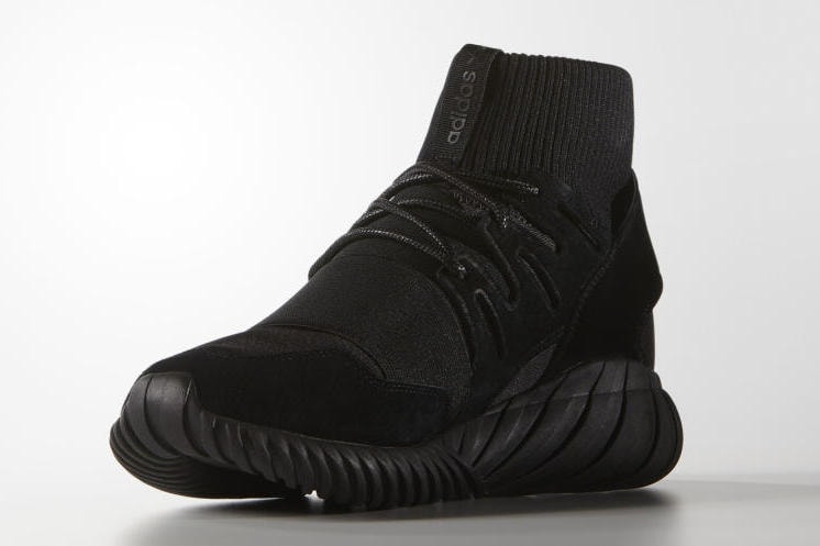 adidas Originals Tubular Doom 全黑配色