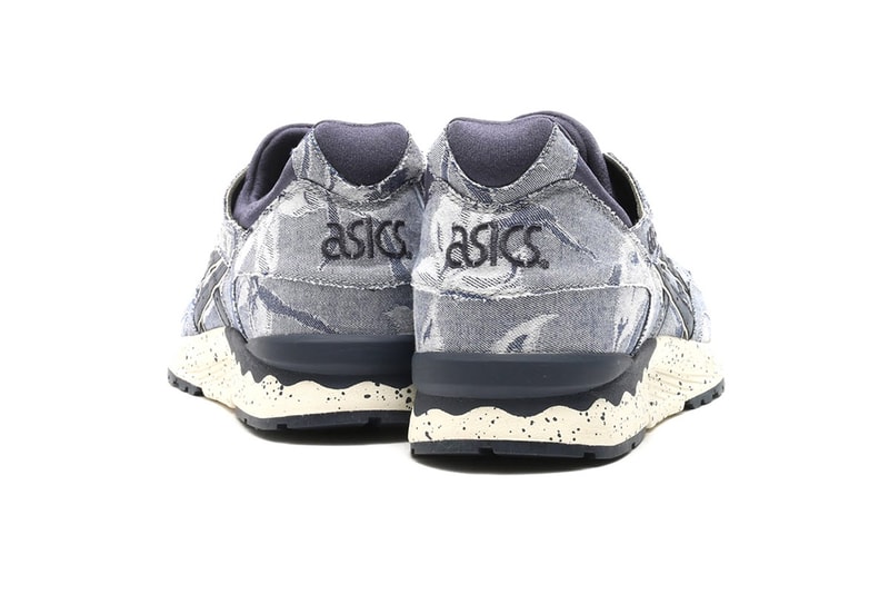 asics tiger gel lyte v indian ink with floral prints
