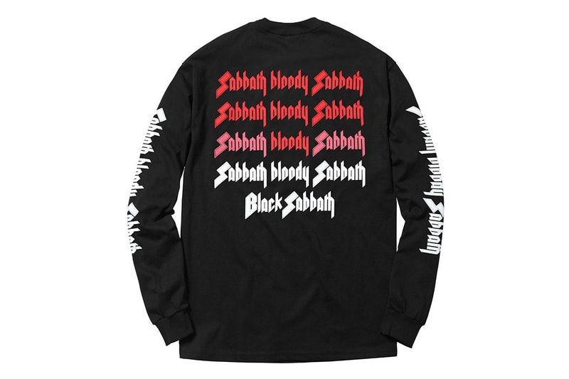 Black Sabbath x Supreme 2016 春夏聯名系列完整單品一覽