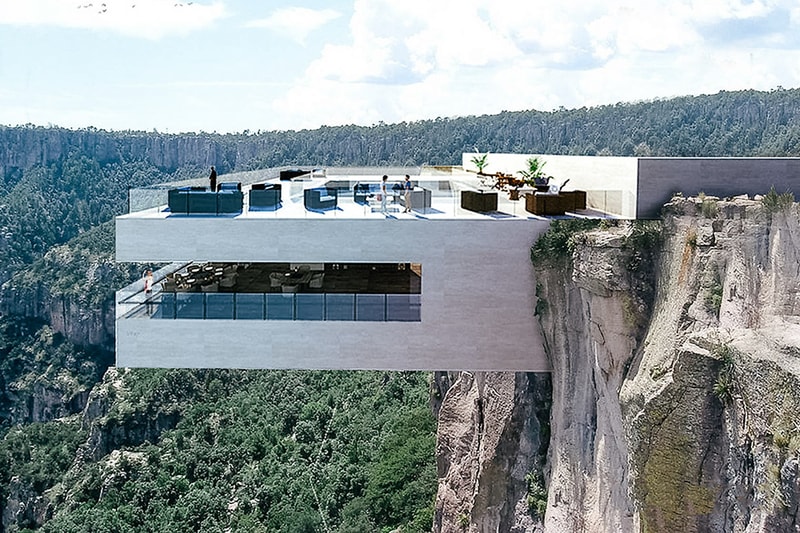 墨西哥 Copper Canyon「懸空」酒吧