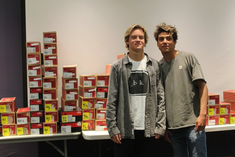 damn daniel donates vans to childrens hospital