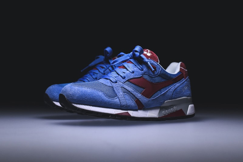 Diadora N9000 Italia 全新配色設計「Silver Lake Blue」