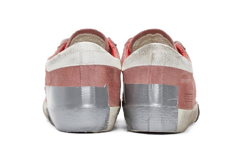 Golden Goose 灰粉配色 Skate Superstar 鞋履