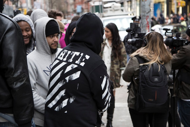 Kanye West Devotees Invade SoHo NYC 
