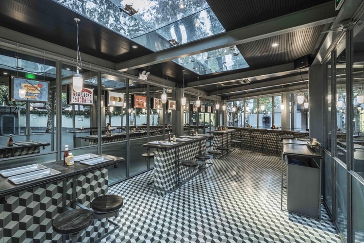 如恩設計研究所打造上海 Rachel's 漢堡餐廳