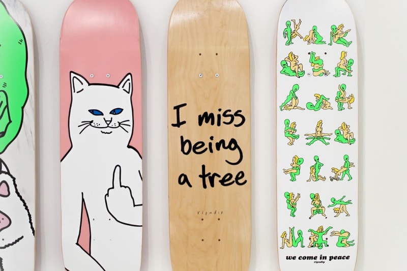 座立於 Supreme 專門店旁的 RIPNDIP 期間限定店
